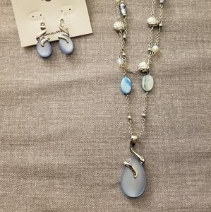 CJ Banks Necklace and Earrings